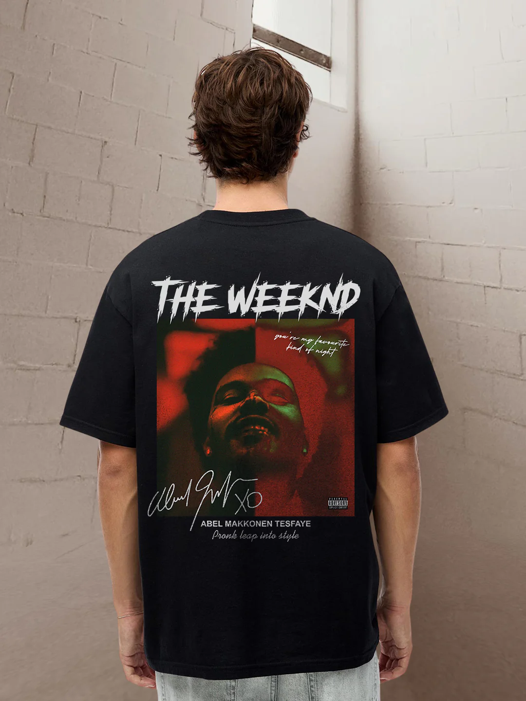 Weeknd Unisex Oversized