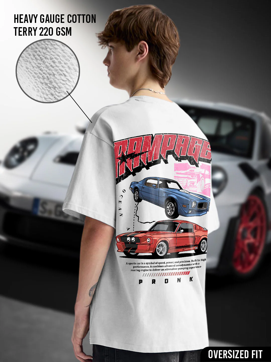 White Oversized Unisex