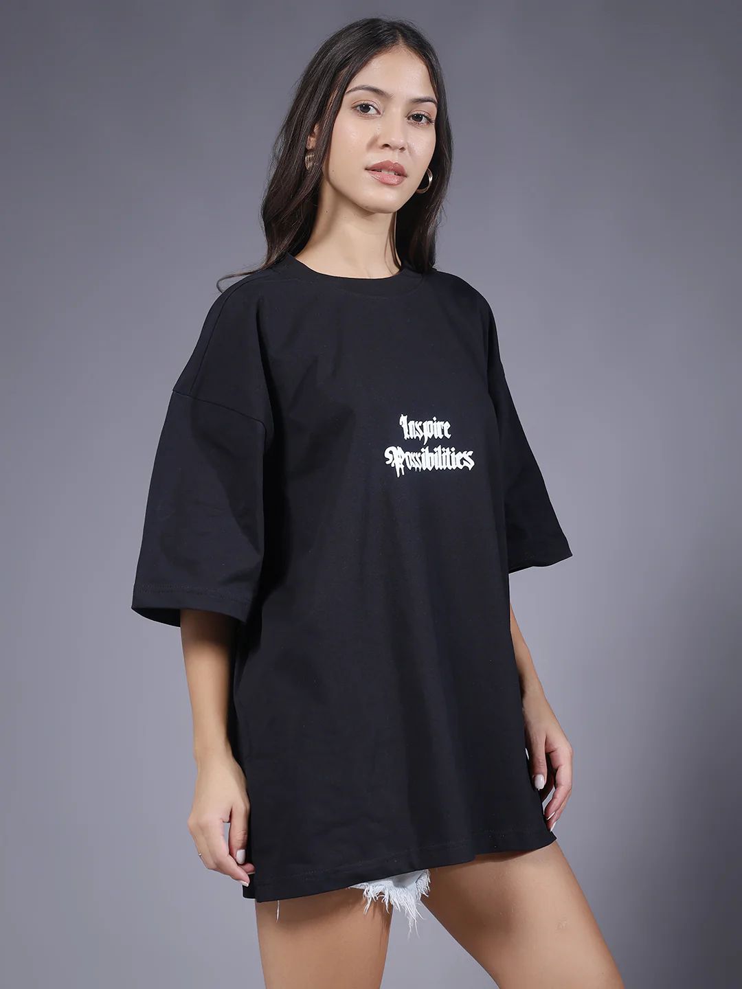 Black Unisex Oversized